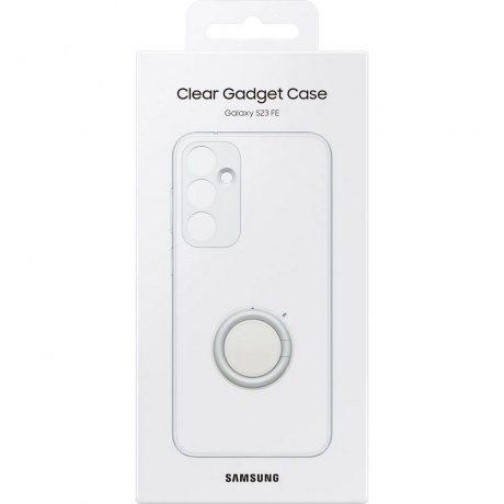 Чехол Samsung Clear Gadget Case S23FE (EF-XS711CTEGRU) Прозрачный - фото 8