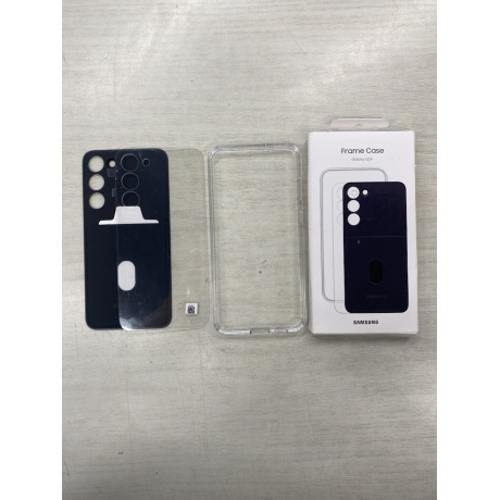 Чехол Samsung для Galaxy S23+ Frame Case (EF-MS916CBEGRU) Black отличное состояние; - фото 2