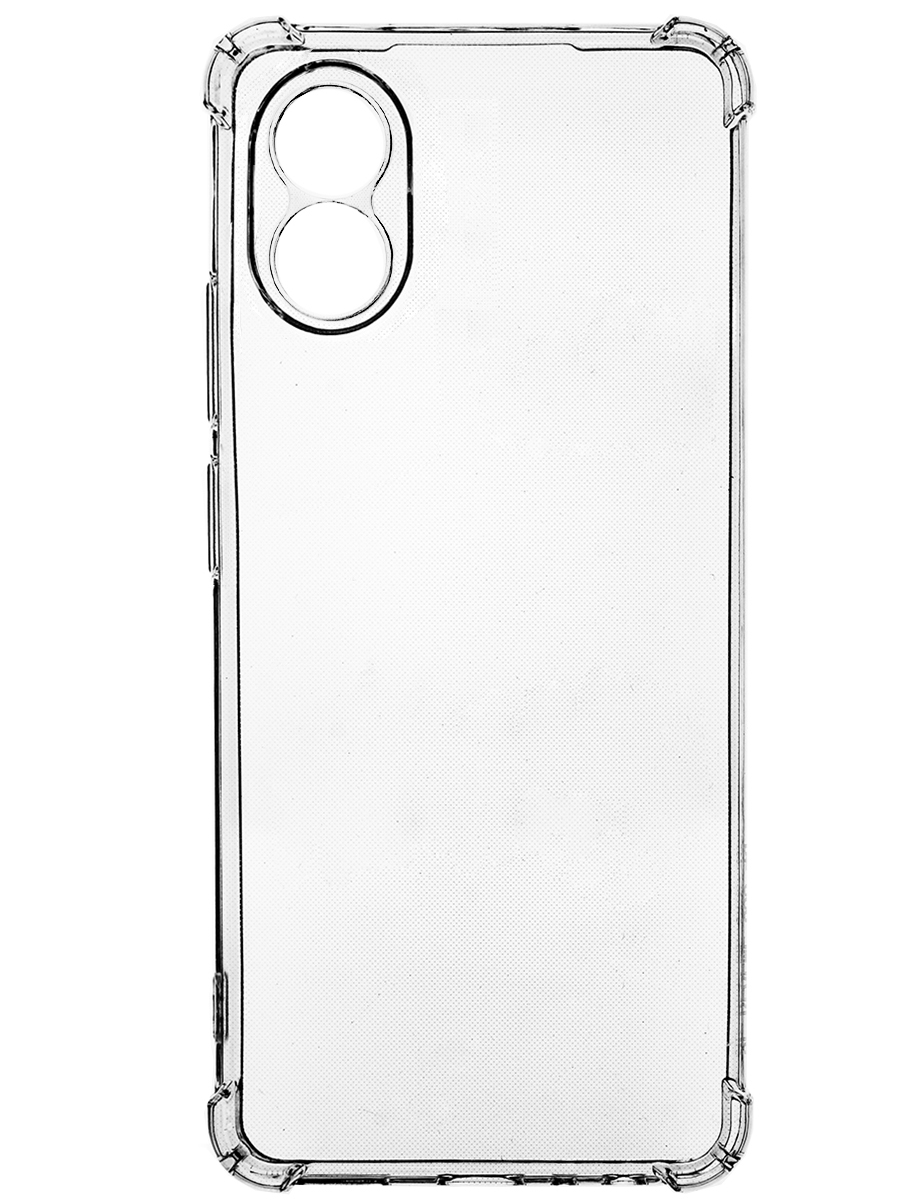 цена Клип-кейс PERO силикон для Oppo A78 прозрачный усиленный