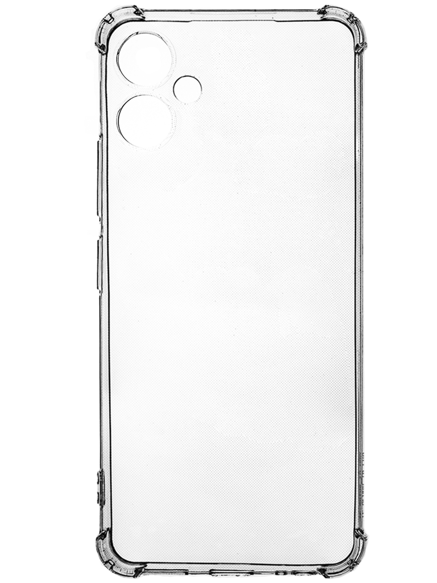 Клип-кейс PERO силикон для Samsung A05 прозрачный усиленный клип кейс pero силикон для samsung s24 прозрачный усиленный