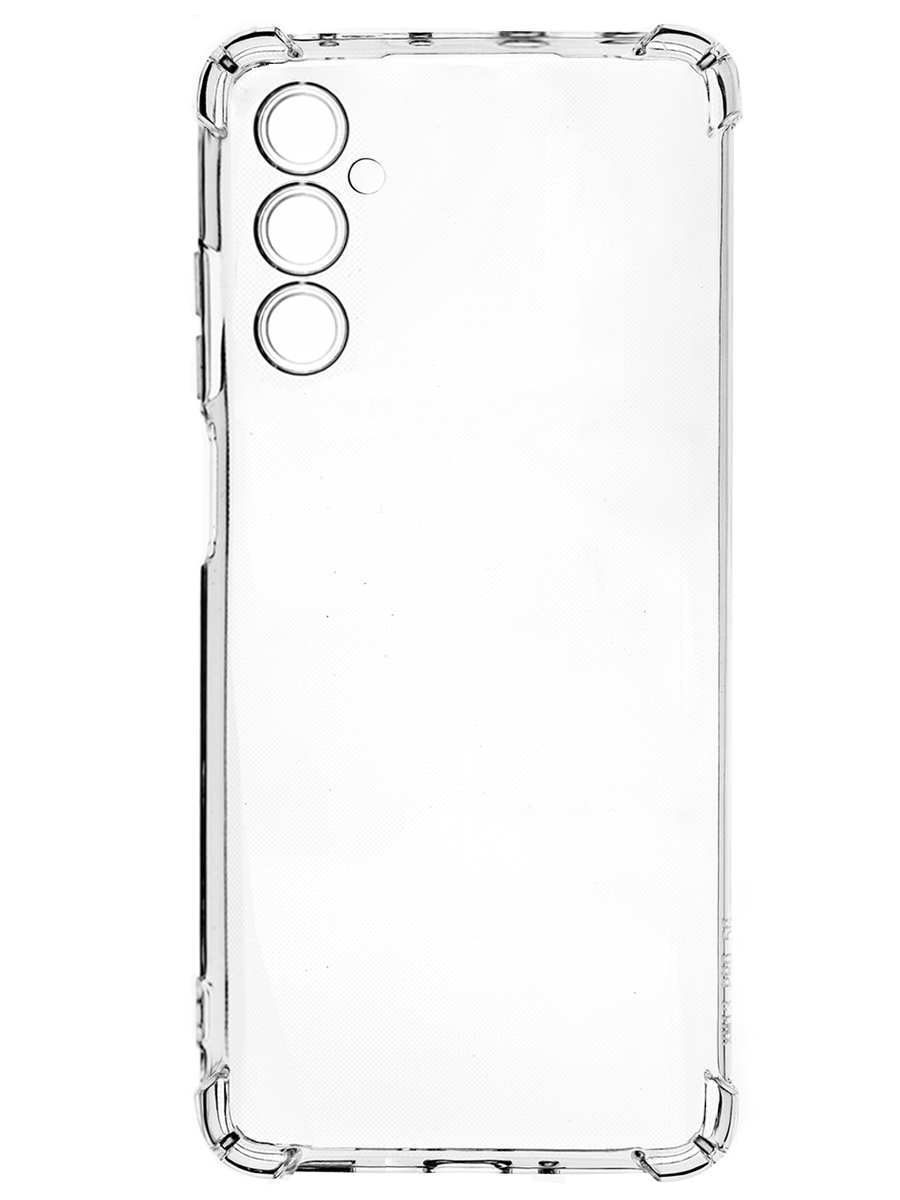 Клип-кейс PERO силикон для Samsung A05S прозрачный усиленный клип кейс pero силикон для samsung a73 прозрачный усиленный