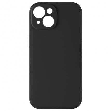 Чехол силиконовый iBox Case для iPhone 15, с защитой камеры и подложкой, черный - фото 1