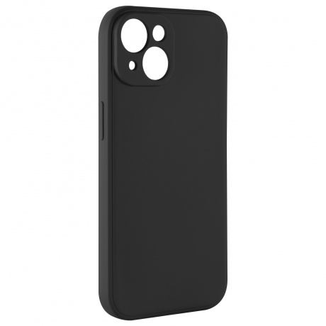 Чехол силиконовый iBox Case для iPhone 15, с защитой камеры и подложкой, черный - фото 2