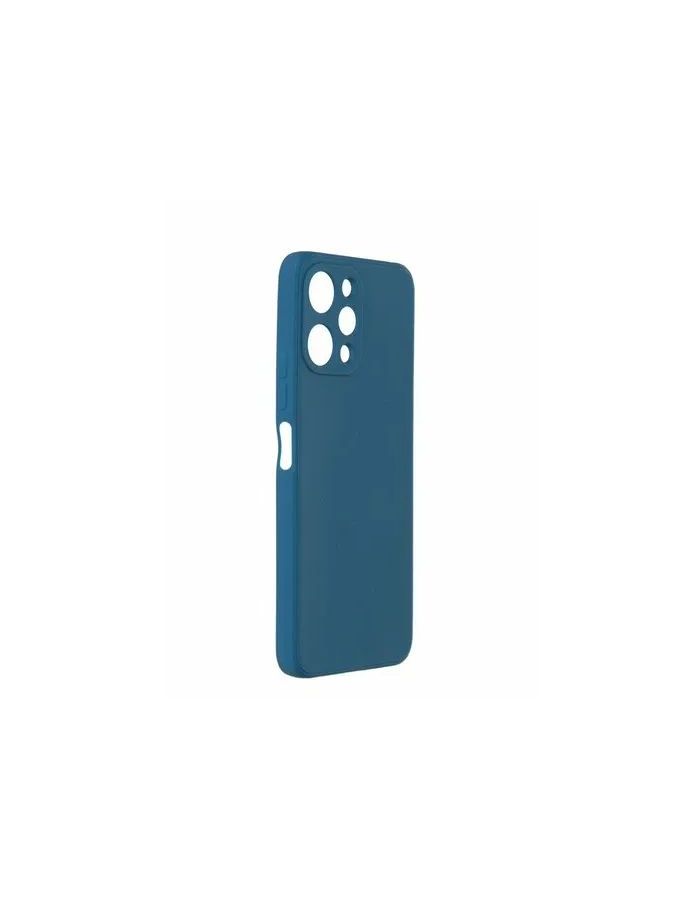 Чехол силиконовый iBox Case для Xiaomi Redmi 12 с защитой камеры и подложкой, синий чехол силиконовый ibox case для xiaomi redmi 12c с защитой камеры и подложкой красный