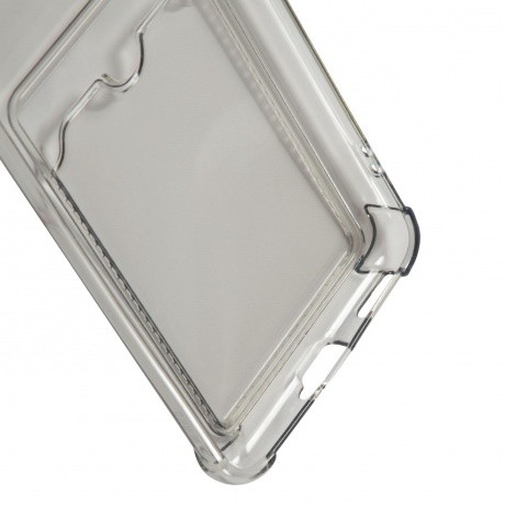 Чехол силиконовый iBox Crystal для Honor 90 (2023), с кардхолдером (черный) - фото 7