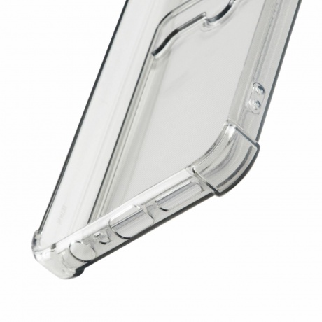 Чехол силиконовый iBox Crystal для Infinix Note 30i, с кардхолдером (черный) - фото 3