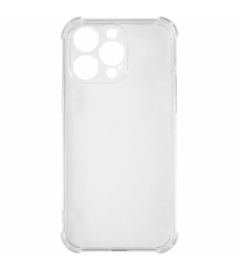 Чехол силиконовый iBox Crystal для iPhone 15 Pro Max, с усиленными углами (прозрачный) дизайнерский силиконовый с усиленными углами чехол для ван плюс 7 про oneplus 7 pro авокадо