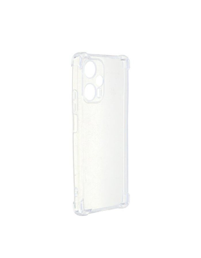 Чехол силиконовый iBox Crystal для Xiaomi Poco F5, с усиленными углами (прозрачный) прозрачный противоударный силиконовый чехол для xiaomi mi note 10 lite с усиленными углами