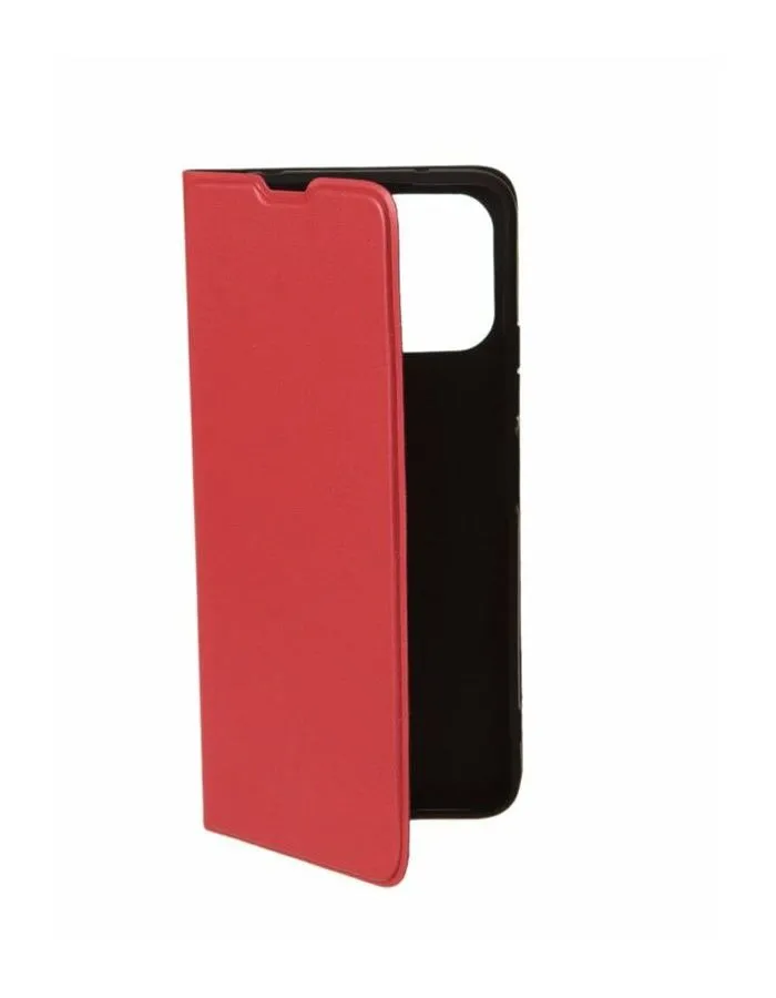 Чехол-книжка Red Line Book Cover New для Xiaomi Redmi 12 (красный)