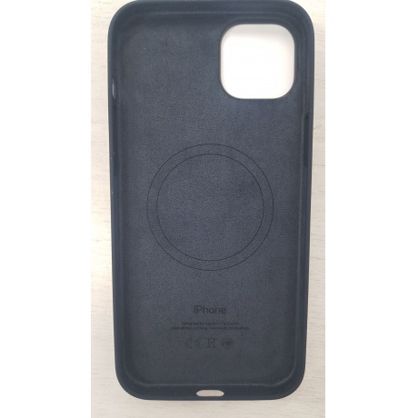 Чехол оригинальный Apple для Iphone 15 Plus Silicone Case - Black отличное состояние - фото 3