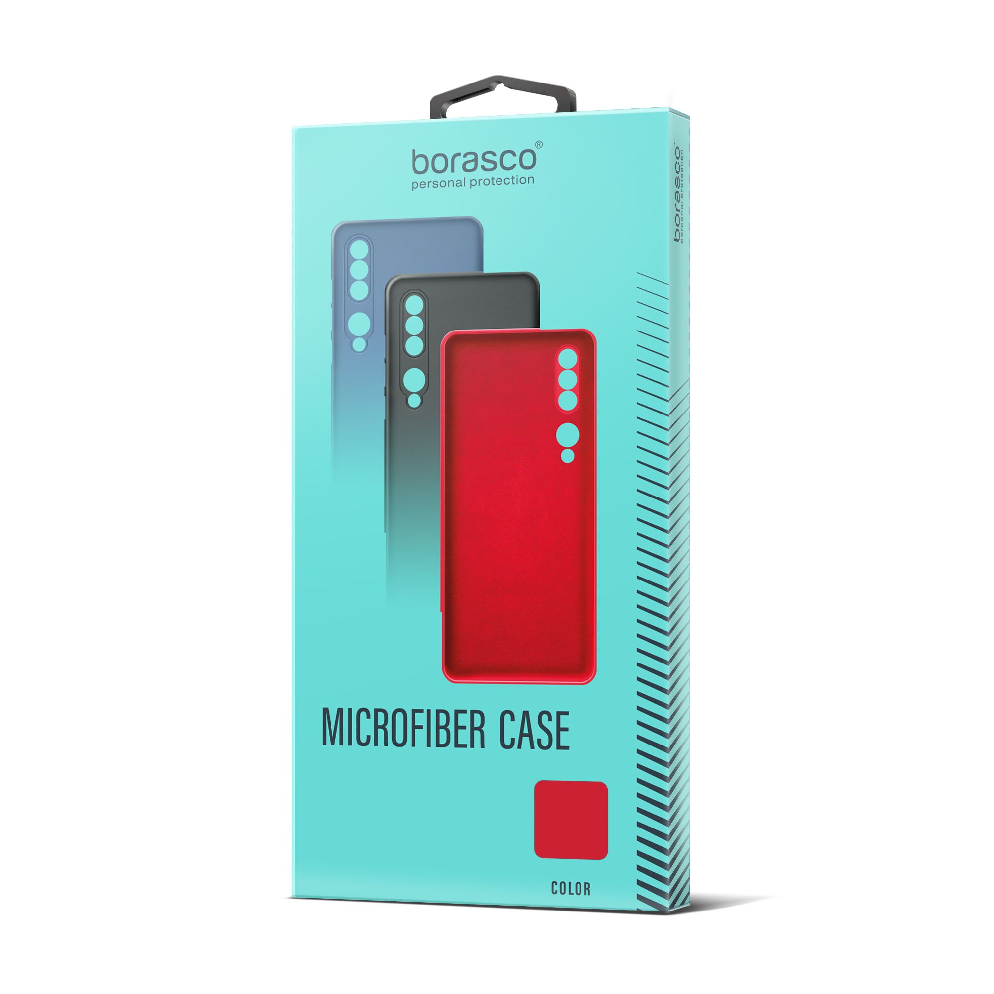 цена Чехол BoraSCO Microfiber Case для Apple iPhone 15 Plus темно-красный