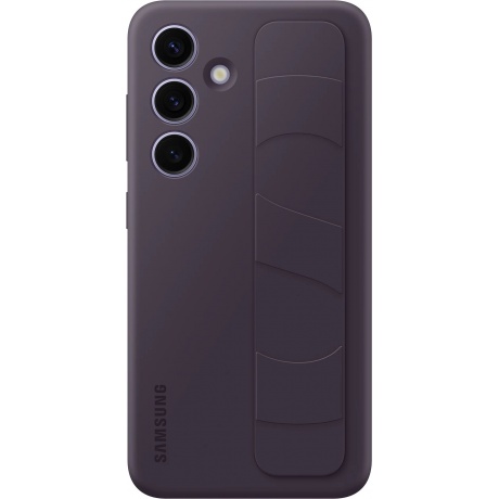 Чехол Samsung Standing Grip Case S24 (EF-GS921CEEGRU) Dark Purple - фото 1
