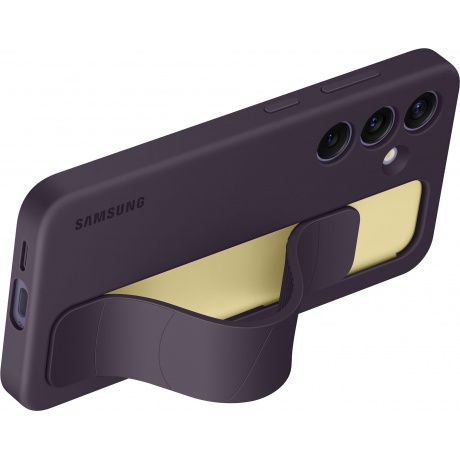 Чехол Samsung Standing Grip Case S24 (EF-GS921CEEGRU) Dark Purple - фото 4