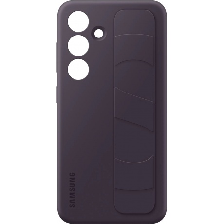 Чехол Samsung Standing Grip Case S24 (EF-GS921CEEGRU) Dark Purple - фото 5