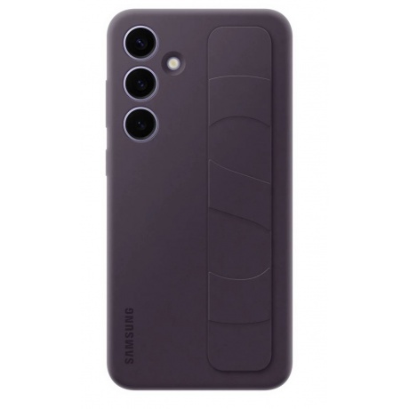 Чехол Samsung Standing Grip Case S24+ (EF-GS926CEEGRU) Dark Purple - фото 1