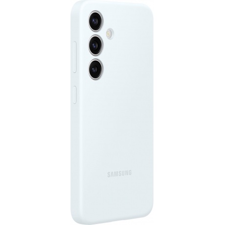 Чехол Samsung Silicone Case S24 (EF-PS921TWEGRU) White - фото 3