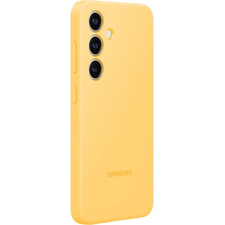 Чехол Samsung Silicone Case S24 (EF-PS921TYEGRU) Yellow - фото 3