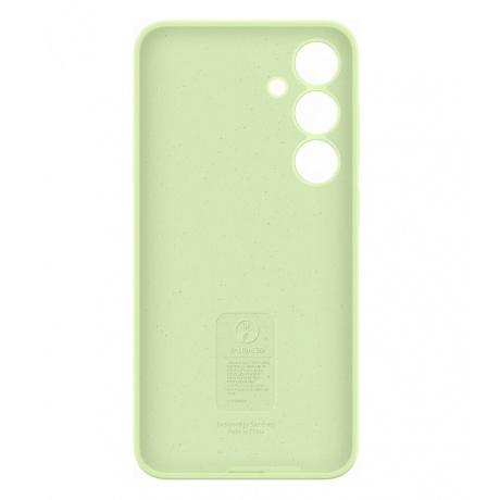 Чехол Samsung Silicone Case S24+ (EF-PS926TGEGRU) Lime - фото 5