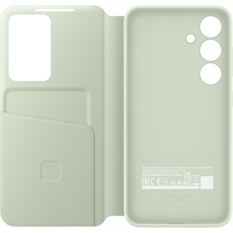 Чехол Samsung Smart View Wallet Case S24 (EF-ZS921CG EGRU) Light Green - фото 5