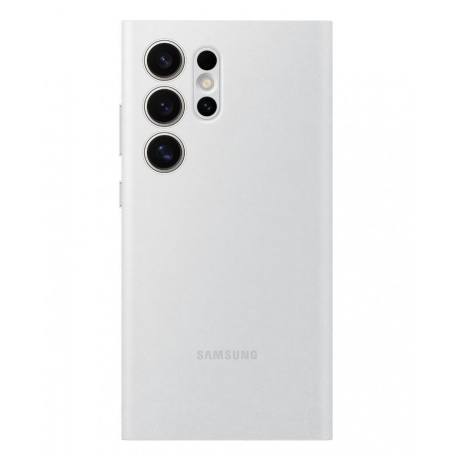 Чехол Samsung Smart View Wallet Case S24 Ultra (EF-Z S928CWEGRU) White - фото 2