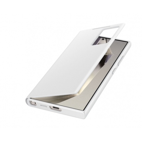Чехол Samsung Smart View Wallet Case S24 Ultra (EF-Z S928CWEGRU) White - фото 4