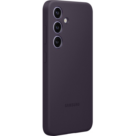 Чехол Samsung Silicone Case S24 (EF-PS921TEEGRU) Dark Purple - фото 3