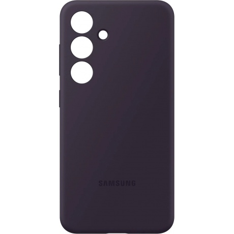 Чехол Samsung Silicone Case S24 (EF-PS921TEEGRU) Dark Purple - фото 4