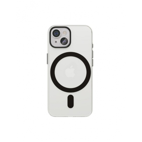 Чехол защитный vlp Diamond Case с MagSafe для iPhone 14/15, черный - фото 1