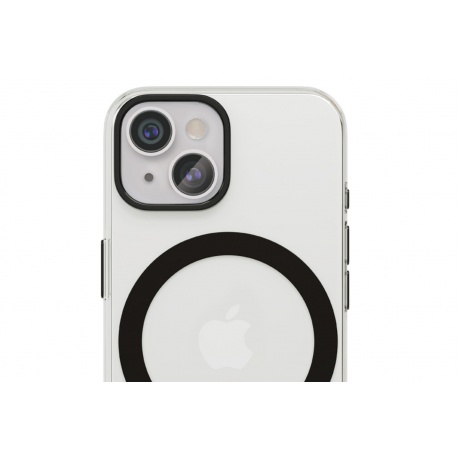 Чехол защитный vlp Diamond Case с MagSafe для iPhone 14/15, черный - фото 2