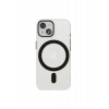 Чехол защитный vlp Diamond Case с MagSafe для iPhone 14/15, черн...