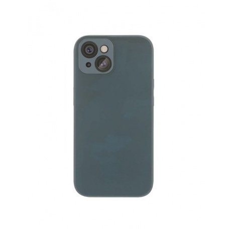 Чехол защитный vlp Glaze Case с MagSafe для iPhone 15, синий - фото 1