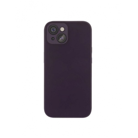 Чехол защитный vlp Glaze Case с MagSafe для iPhone 15, фиолетовый - фото 1