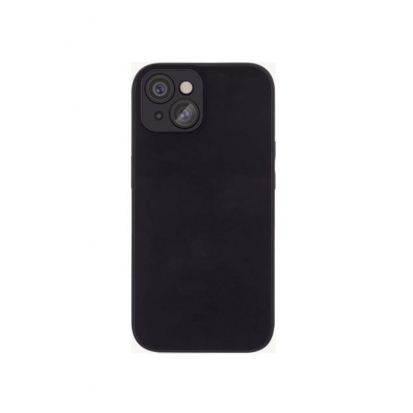 Чехол защитный vlp Glaze Case с MagSafe для iPhone 15, черный - фото 1