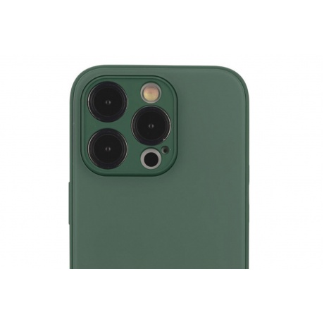 Чехол защитный vlp Glaze Case с MagSafe для iPhone 15 Pro Max, темно-зеленый - фото 2