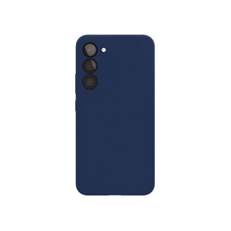 Чехол защитный VLP Aster Case MagSafe для Samsung S24 Plus, темно-синий - фото 1