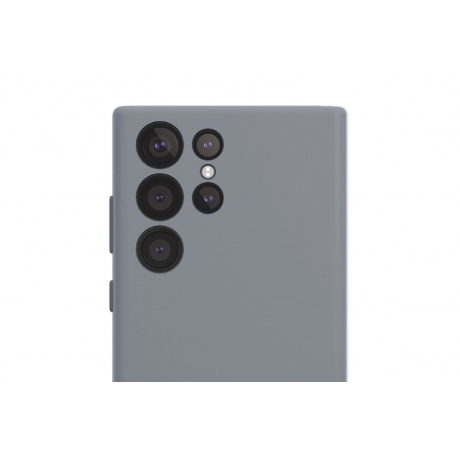 Чехол защитный VLP Aster Case MagSafe для Samsung S24 Ultra, серый - фото 2
