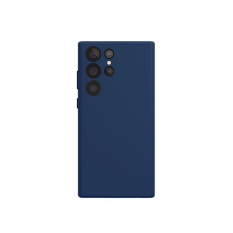 Чехол защитный VLP Aster Case MagSafe для Samsung S24 Ultra, темно-синий - фото 1