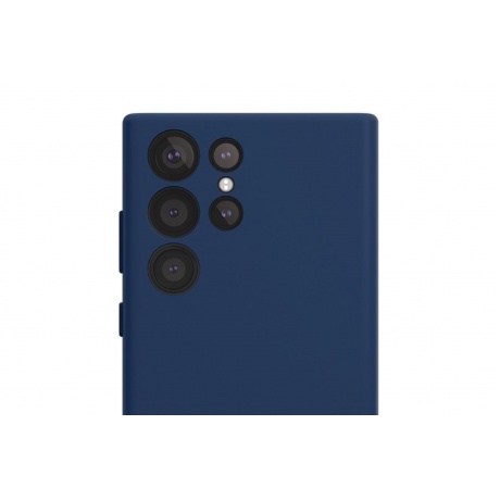Чехол защитный VLP Aster Case MagSafe для Samsung S24 Ultra, темно-синий - фото 2