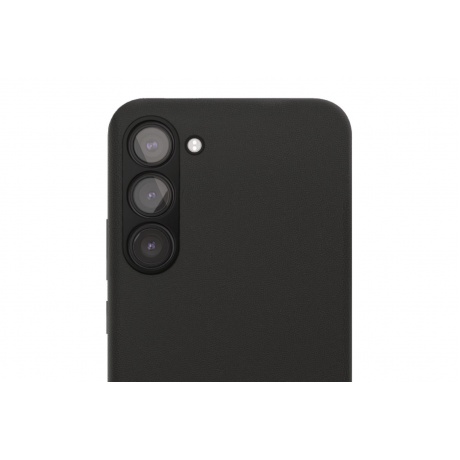 Чехол защитный VLP Ecopelle Case MagSafe для Samsung S24 Plus, черный - фото 2