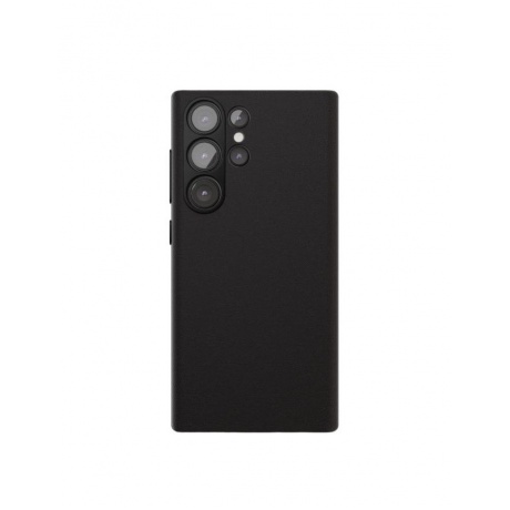 Чехол защитный VLP Ecopelle Case MagSafe для Samsung S24 Ultra, черный - фото 1