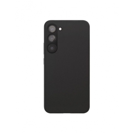 Чехол защитный VLP Ecopelle Case MagSafe для Samsung S24, черный - фото 1