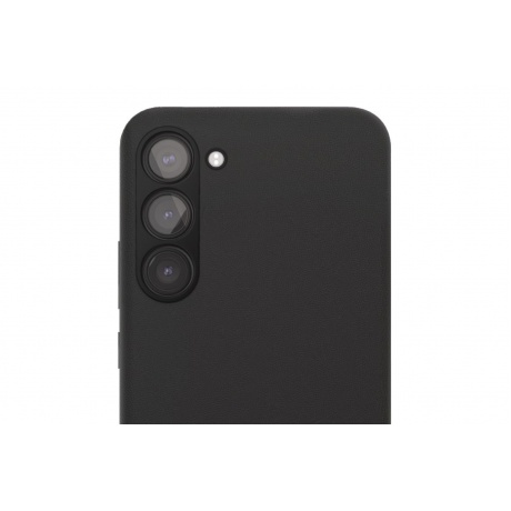 Чехол защитный VLP Ecopelle Case MagSafe для Samsung S24, черный - фото 2