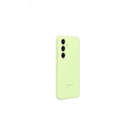 Чехол Samsung Silicone Case S24 (S921) (EF-PS921TGEGRU) Lime - фото 3