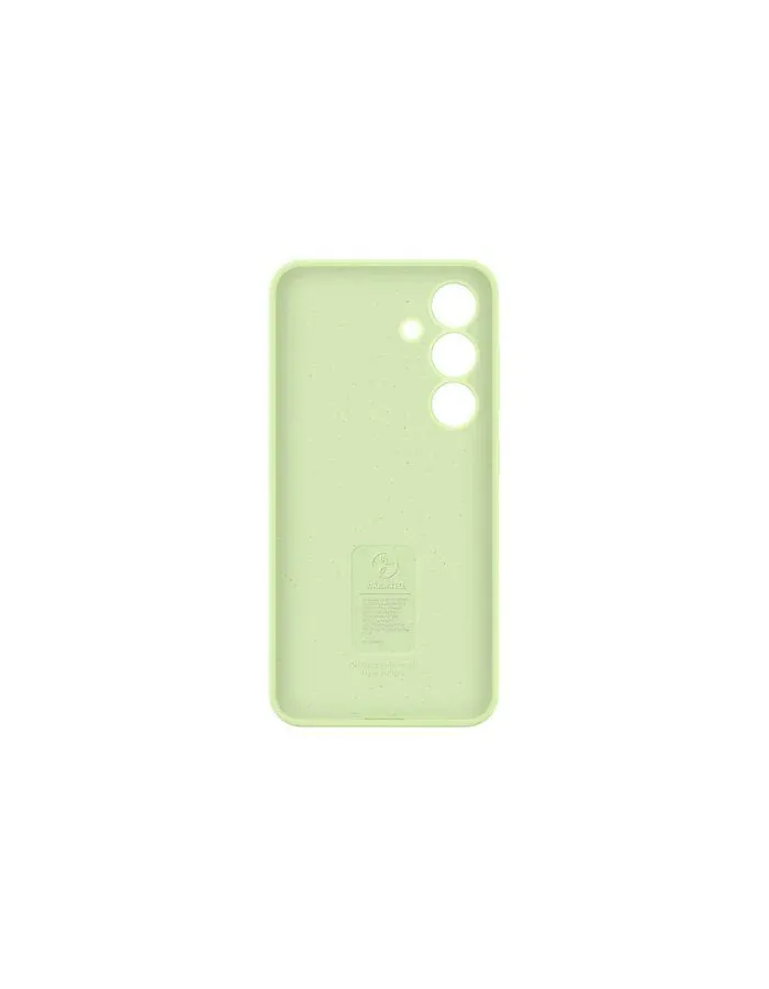 Чехол Samsung Silicone Case S24 (S921) (EF-PS921TGEGRU) Lime - фото 5