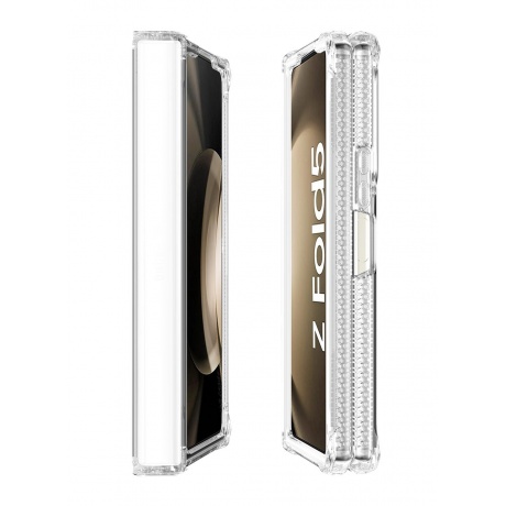 Чехол силиконовый ITSKINS HYBRID HINGE with MagSafe для Samsung Galaxy Z Fold 5, прозрачный - фото 5
