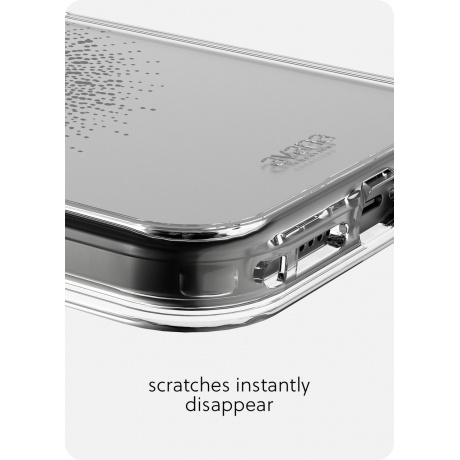 Чехол-накладка AVANA AURA Compatible with MagSafe для iPhone 15 Plus, прозр./черный - фото 12