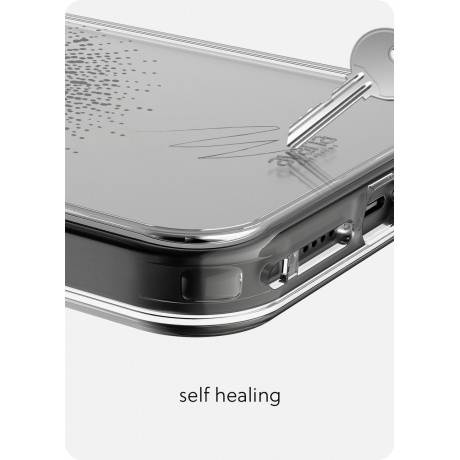 Чехол-накладка AVANA AURA Compatible with MagSafe для iPhone 15 Pro (6.1&quot;), прозрачный/черный - фото 14