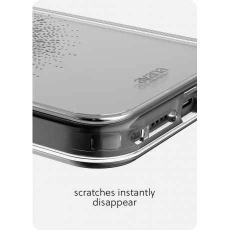 Чехол-накладка AVANA AURA Compatible with MagSafe для iPhone 15 Pro (6.1&quot;), прозрачный/черный - фото 15