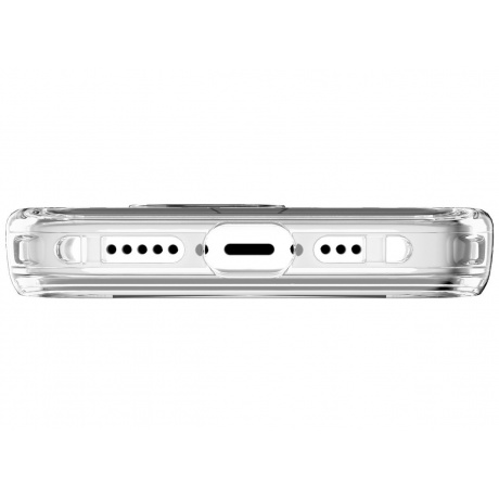 Чехол-накладка AVANA AURA Compatible with MagSafe для iPhone 15 Pro (6.1&quot;), прозрачный/черный - фото 6