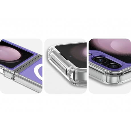 Чехол-накладка AVANA COSMIC Compatible with MagSafe для Samsung Galaxy Z Flip 5, фиолетовый - фото 13